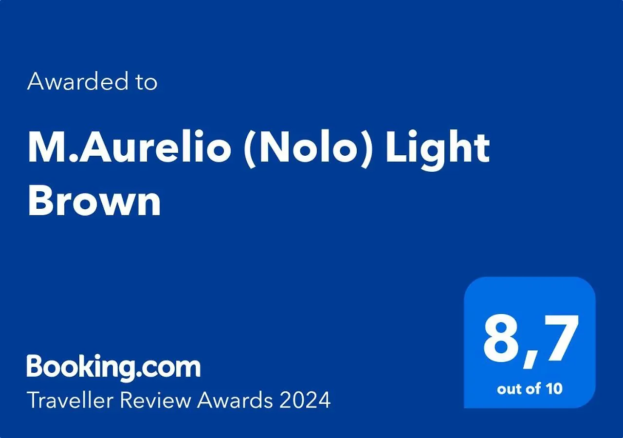 M.Aurelio Light Brown Apartment Milan